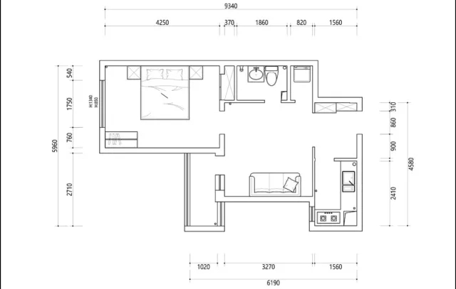 老人房屋户型图